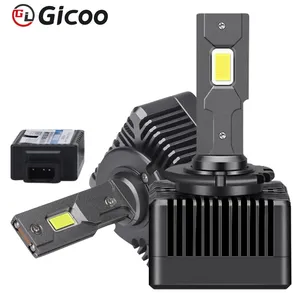 GICOO Lampu Depan Led Daya Tinggi D1s D3s D2r D4r Bola Lampu Led Otomatis 110W Canbus Ballast Xenon Led Otomatis