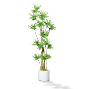 Plante artificielle Ficus lyrata Lily Bamboo 120 cm, décoration intérieure/extérieure, grande plante en pot, style nordique - Product Image 3