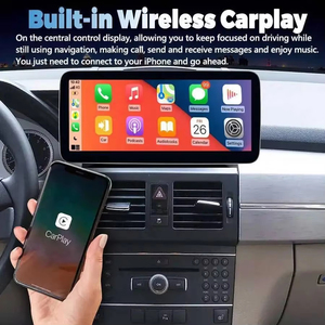Procesador Qualcomm, pantalla táctil Android, CarPlay para Benz GLK X204 2008-2012, radio para coche, GPS, navegación, reproductor multimedia de video. - Product Image 5