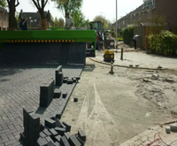 Meilleur prix pour une machine automatique de pose de briques pour routes et trottoirs, idéale pour la construction au sol