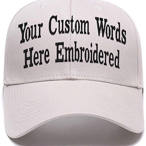 Casquettes de baseball personnalisées avec texte brodé, style sportif, imperméables, hip-hop, unisexe, à fermeture snapback, 100% coton, pour l'extérieur, à visière incurvée - Product Image 3