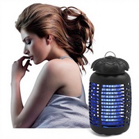Lampe anti-moustiques transfrontalière à ultraviolets 18W pour maison et restaurant, répulsif à lumière UV, indice IP33, 110V-220V UE/US
