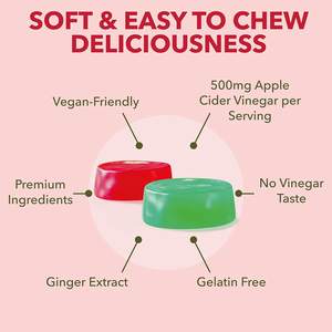 Venta al por mayor Keto Gummies para pérdida de peso Quemador de grasa rápido Vinagre de sidra de manzana Suplemento dietético <span class=keywords><strong>Caramelos</strong></span> de goma para adultos - Product Image 2