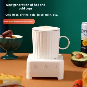 カスタムロゴUSBミニ家庭用アイスメーカークイック冷却カップ飲料加熱/冷却カップ冷凍機コールドドリンク用 - Product Image 6