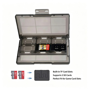 <span class=keywords><strong>Nouvelle</strong></span> coque en plastique rétro légère 12-en-1 pour jeux <span class=keywords><strong>DS</strong></span>/3DS (noir) - Product Image 4