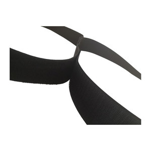 50mm <span class=keywords><strong>2</strong></span> pouces blanc et noir en nylon/polyester crochet et bande de boucle - Product Image 1