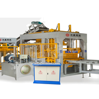 Habiterra Equipment Chine QT12-15 Machine de pose de briques en béton non cuites Siemens PLC contrôle noyau de pompe à moteur fabriqué