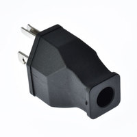 Adaptateur de cordon d'alimentation Thaïlande USA Canada 15A 125V Utilisation industrielle Mise à la terre standard Prise électrique à 3 broches en cuivre nickelé