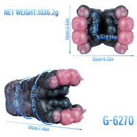 G6270 Liquid Silicone Male Mastur bator Cup ein männliches Sexspielzeug mit einer intensiv umhüllen den Sensation