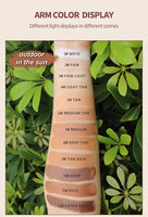 Eco'chaîne — bâton correcteur de maquillage pour le visage, bâton de Contour, bronzant, faible quantité minimale de commande, couverture complète, étiquette privée, fond de teint Vegan