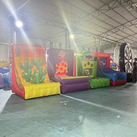 Juego Inflable 8 en 1 para Carnaval y Deportes, con Material Oxford de la Mejor Calidad