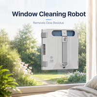 Nettoyeurs de vitres électriques, machine de nettoyage de vitres pour la maison, intérieur et extérieur |   Aspiration intelligente éliminant les résidus de rosée