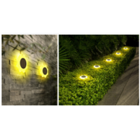 Lampu LED Surya 3W IP66 RGB untuk Halaman Villa, Taman, Luar Ruangan, Tahan Air, Dekorasi Kolam Bawah Air, Lampu Tancap Tanah untuk Hiasan Bunga