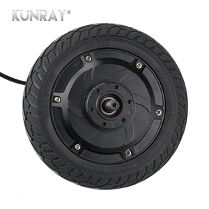 Roue de scooter électrique arrière avec frein à disque, moteur sans balais, 8 pouces, 24V/36V/48V, 350W/500W - Product Image 5