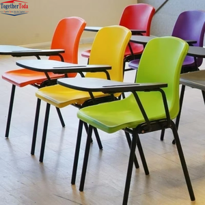 Silla de Entrenamiento Apilable y Resistente con Tableta de Escritura Integrada, Asiento que Ahorra Espacio para Seminarios e Instituciones Educativas - Product Image 5