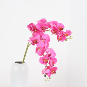Arreglo <span class=keywords><strong>de</strong></span> Flores Artificiales <span class=keywords><strong>de</strong></span> 9 Cabezas <span class=keywords><strong>de</strong></span> Phalaenopsis, Impresión 3D, Simulación <span class=keywords><strong>de</strong></span> Flores para Bodas, Decoración del Hogar y Hoteles - Product Image 5