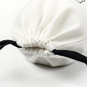 High Quality Medium Cotton <strong>Canvas</strong> <strong>Drawstring</strong> <strong>Pouch</strong> for Shoe and Hat Packaging Storage <strong>Dust</strong> Bag - Product Image 5