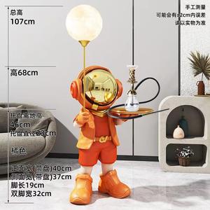 Accesorios para Shisha en Stock del Fabricante: Bandeja para Hookah con Diseño de Astronauta, Adornos Creativos para Salón de Shisha - Product Image 2