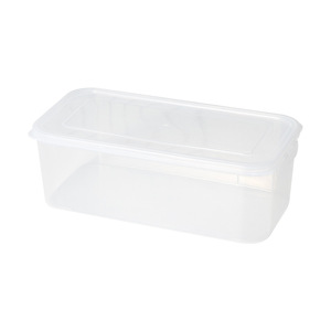 Food Storage Container Rectangle Clip On Lid Transparent Airtight Kitchen Refrigerator Use - Product Image 5