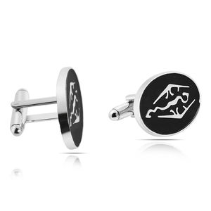 Nuevos Accesorios de Moda en Oferta, Gemelos de Camisa para Hombre con Diseño de Dinosaurio, Skyrim, Elder Scrolls, Dragón, Estilo Francés de Lujo, Accesorios Versátiles - Product Image 5