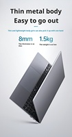 15.6 pouces core i5 ordinateur portable de jeu ordinateur portable mince et léger étudiant internet bureau ordinateur portable sacoche ordinateur