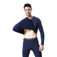Sous-vêtements thermiques pour hommes avec logo personnalisé, doublés en polaire, chemises et pantalons thermiques, couche de base, thermiques pour temps froid, ensemble de sous-vêtements thermiques pour hommes