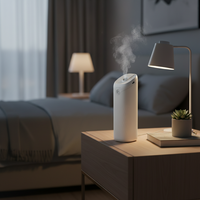 Diffuseur d'huiles essentielles ultrasonique pour la maison, désodorisant d'air avec diffuseur de parfum portable sans eau intelligent mural