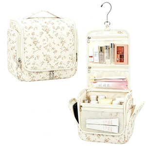 Bolsa de Aseo de Viaje Impermeable Personalizada con Gancho para Colgar, Bolsa de Maquillaje, Organizador de Viaje para Mujeres - Product Image 2