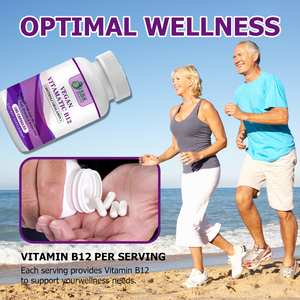 Cápsulas de Vitamina B12 Vegana al por Mayor que Ayudan a Convertir la Alimentación en Energía que tu Cuerpo Puede Usar Durante Todo el Día - Product Image 6