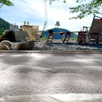Tapis épais et chaud en flanelle kaki de 5,8 mètres carrés, couleur unie minimaliste, couverture de luxe légère à la française, spécial pour les tentes