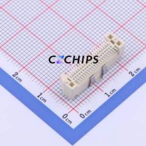 BA41-40DT-1-3HB Board-to-Board & Backplane <b>Connector</b> SMD,P=0.8mm <b>Connector</b> 40P 0.8mm Vertical Mount 2 - Product Image 2