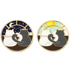 别针制造商个性化定制徽章可爱动漫金属软硬定制珐琅别针翻领胸针别针定制 - Product Image 2