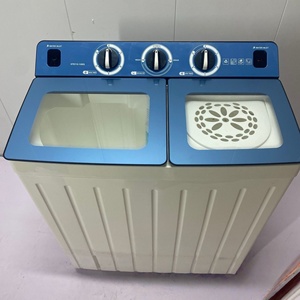 Machine à laver semi-automatique à double tambour de 11 kg, version anglaise complète, grande capacité, en plastique, très vendue - Product Image 1