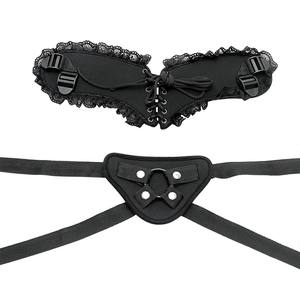 Custom Box personalizzato-indossabile <span class=keywords><strong>Strapon</strong></span> pene Bondage merletto Sex Toy per le donne lesbo cinturino su pantaloni auto erotico negozio - Product Image 4