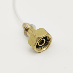Valve de gonflage extérieure avec tube transparent pour le camping et les voyages, conception portable pratique, matériau plastique - Product Image 3