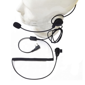 HXKK <strong>HX</strong>-316-1 Lightweight Durable Walkie Talkie Headset Two Way Radio <strong>Earphone</strong> Loud Clear Voice Headband Style for Ken-wood 2pin - Product Image 5