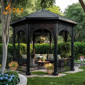 D & Z Art Group หรูหราทนทานสูงศาลาเหล็กสแตนเลสคุณภาพสูงพร้อมดีไซน์ทันสมัยทันสมัย - Product Image 2