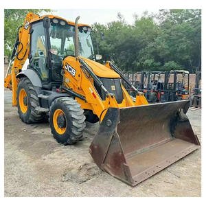 Retroexcavadora JCB 3CX 4CX 4x4 usada con cargador de ruedas de brazo de extensión con componentes de núcleo de cojinete de motor - Product Image 1