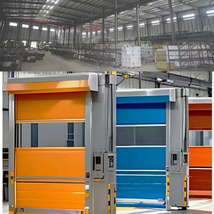 La fermeture hermétique à panneau à ouverture rapide de porte d'accès flexible de qualité industrielle réduit les fuites d'énergie dans les zones d'entrée à forte utilisation - Product Image 1