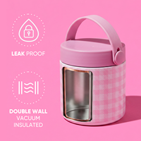 Meilleures ventes : Thermos alimentaire isotherme en acier inoxydable à double paroi pour le stockage des aliments