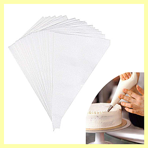 Poches à douille jetables personnalisées pour pâtisserie, outil de décoration de gâteaux avec embouts, en plastique HDPE - Product Image 5