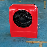 Unit AC Mini Split 9600btu DC12V/24V Kompresor Scroll Hemat Energi Senyap Universal untuk Mobil, AC Parkir Otomatis untuk Pekerja Lapangan