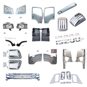Rejilla Delantera Cromada para Camión Mitsubishi Fuso Bluetec Canter Modelo 2010 - Product Image 4