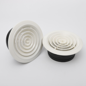 Hot Bán thiết kế hiện đại HVAC hệ thống ABS nhựa tròn Trần khí thải khuếch tán không khí Vent Outlet trong loạt các phong cách - Product Image 5