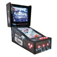 Machine de jeu d'arcade de flipper virtuel vidéo IFD à jetons Mini 3d