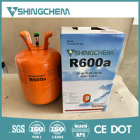 Gaz réfrigérant R600a, approvisionnement stable, isobutane de haute pureté pour les fabricants de réfrigérateurs, fournisseur chinois