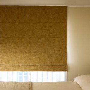 Persianas Romanas Modernas, Persianas Personalizadas para Ventanas, Tela Texturizada con Filtro de Luz para Dormitorio, Sala de Estar, Hotel, Interior - Product Image 1