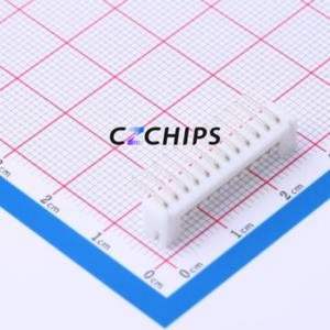 WAFER-PH2.0-12PWZ Wire-to-Board Pin Header Bent Lead Through Hole,P=2mm Connector 1x12P 2mm Right Angle Insert PH - Product Image 2