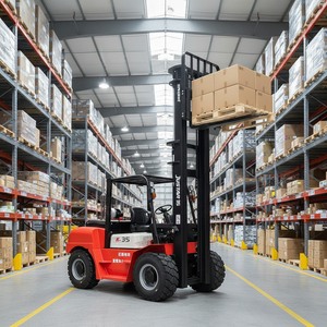 Montacargas Todoterreno Confiable de 3.5 Toneladas, Alta Eficiencia en Logística e Industria, Montacargas para Terreno Accidentado de 3.5 Toneladas - Product Image 1