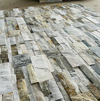 Layar Panas Harga Pabrik Panel Dinding Quartzite 350*180 Panel Pelapis Dinding Eksterior Batu Alami Panel Pelapis Dinding Warna Matahari Panel Z